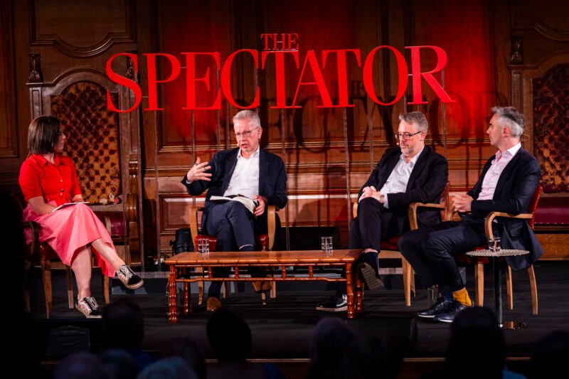 Panel discussion at The Spectator event