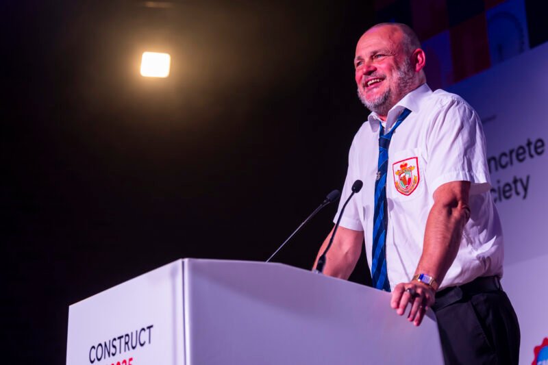 Speaker at Construct Concrete Society event