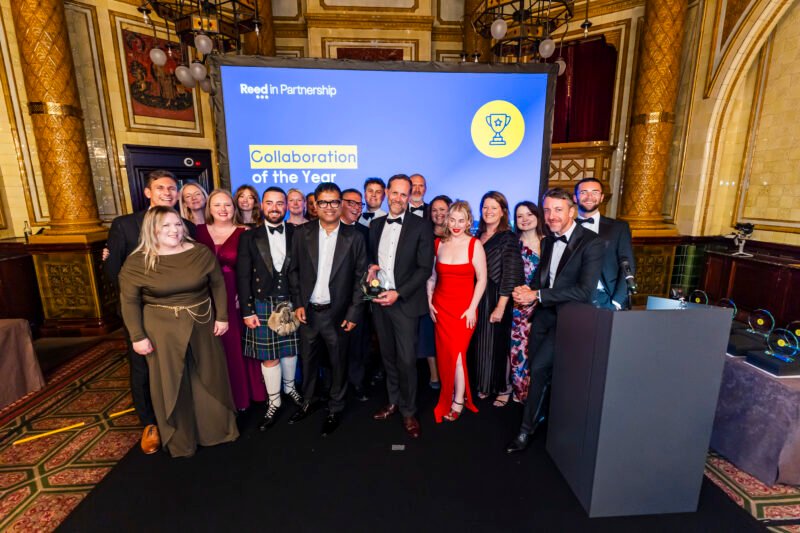 Winners of Collaboration of the Year award ceremony.